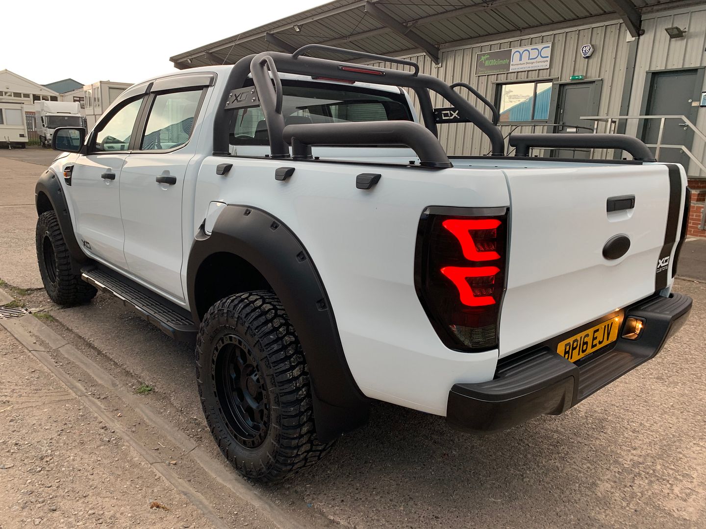 XO Wide Arch Kit Fender Flares/Wheel Arch for Ford Ranger T6 Raptor